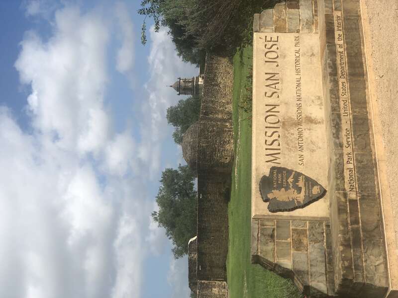 Mision San Jose y San Miguel de Aguayo was established in 1720.