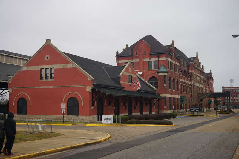 Montgomery Union Station in Montgomery, Alabama (United States).