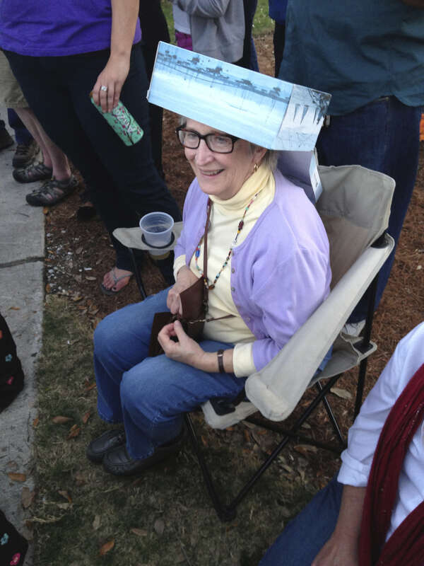 It was her first time at 'tit Rəx but still she knew how to get into the spirit.
Carnival time in New Orleans.