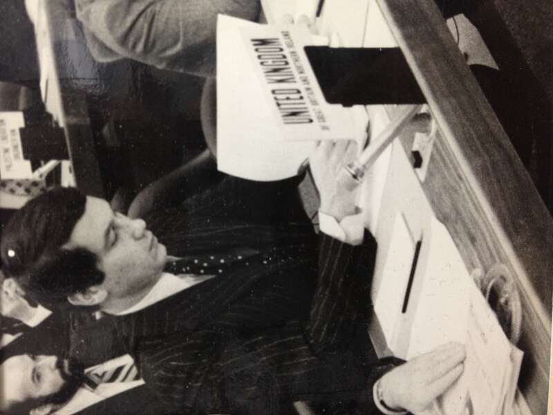 Richard Edis at the UN