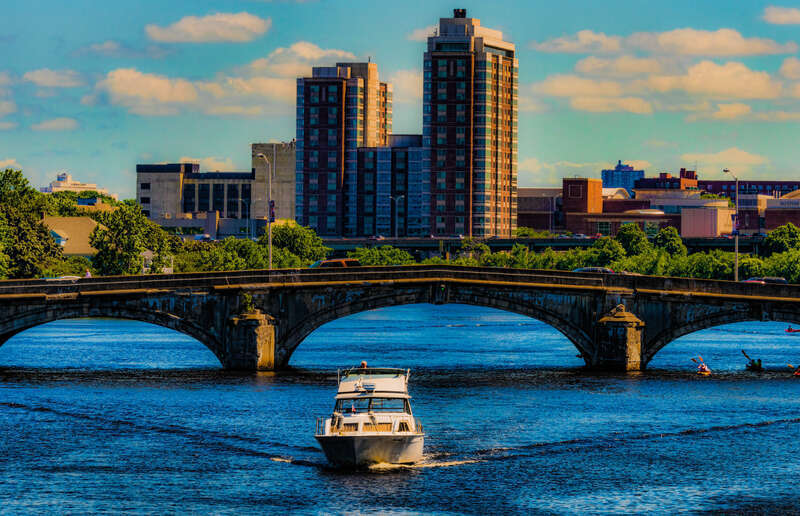 river boat on the Charles
