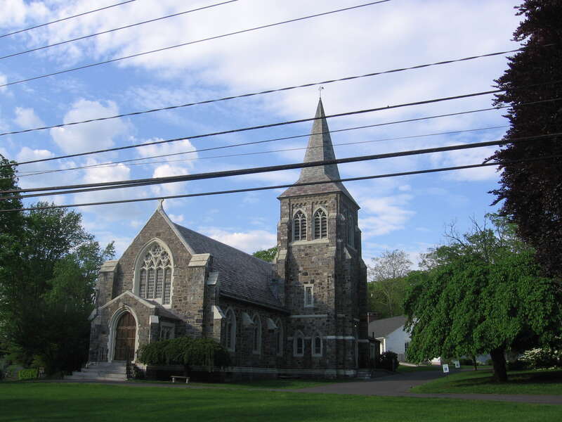 St. John's Episcopal Church on Green Hill Road (Connecticut Route 47) in Washington, Connecticut, United States.