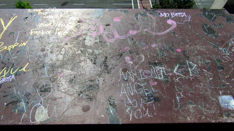 Graffiti on the Salt Lake City Library.