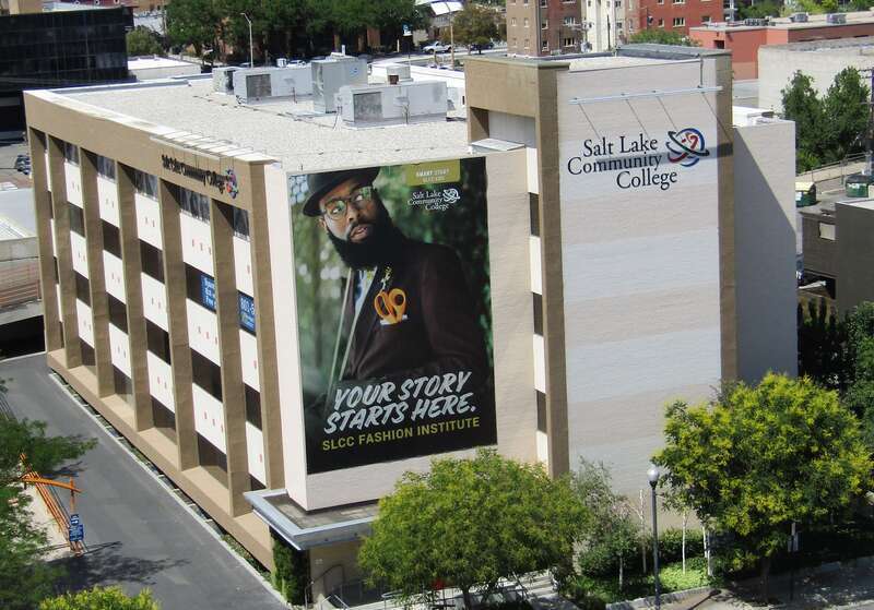 The Community Writing Center of the Salt Lake Community College in downtown Salt Lake City, Utah, July 2018.