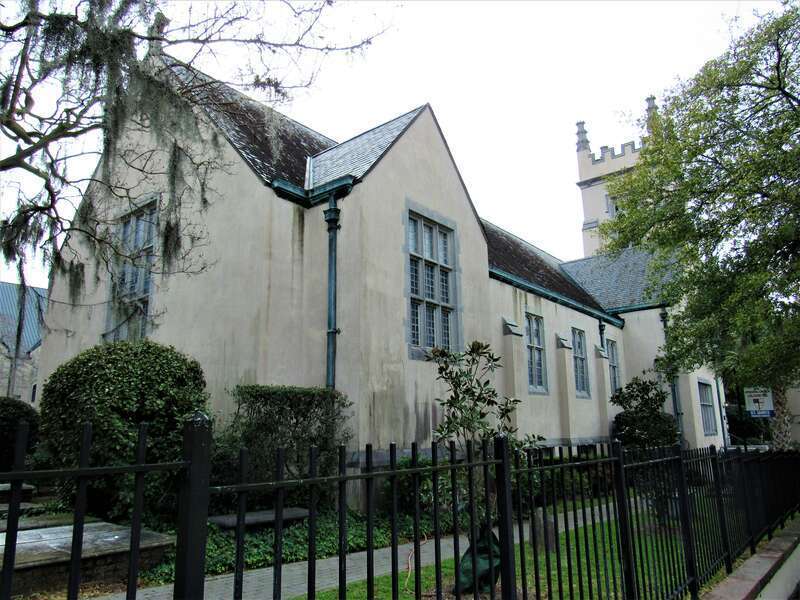 The Parish House at St. James Episcopal Church in Wilmington, North Carolina.