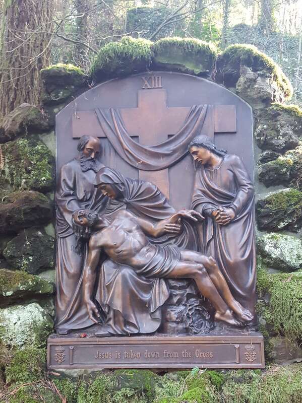 Station 13 Jesus Is Taken Down from the Cross