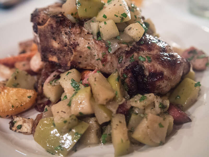 Traders Point Creamery
Organic Pork Chop, Root Vegetables