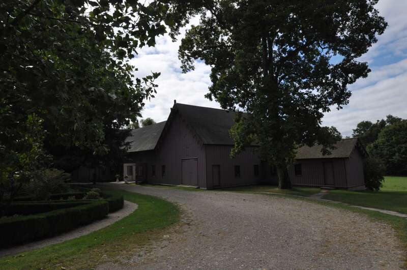 Henry C. Bowen House, aka Roseland Cottage, Woodstock, Connecticut. Outbuildings