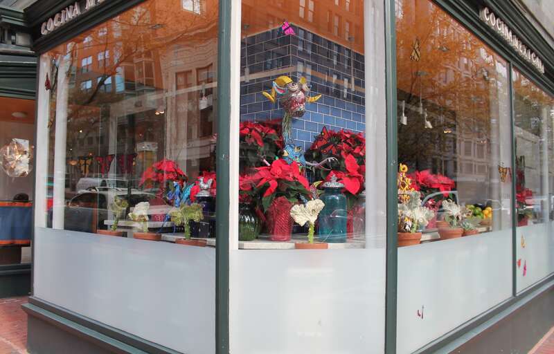 OYAMEL COCINA MEXICANA Restaurant at 401 7th Street, NW, Washington DC on Monday afternoon, 1 December 2014 by Elvert Barnes Photography
Visit OYAMEL COCINA MEXICANA website at www.oyamel.com/