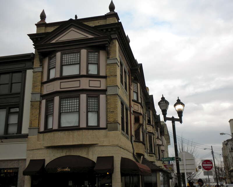 Govatos/McVey Building — a jewelry store in Wilmington, Delaware. 
800 N. Market St. (8th and Market).
On National Register of Historic Places in Wilmington.