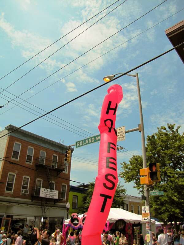 2010 HonFest, a celebration of 1960s Baltermorese style held annually in the Hampden neighborhood of Baltimore, Maryland.