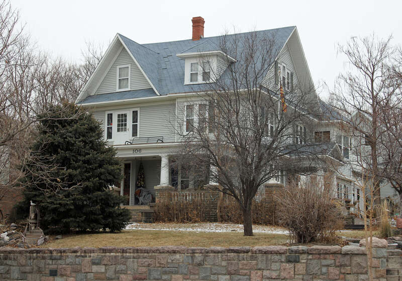 The Judge C. D. Meade House, located at 106 West Prospect Street in Pierre, South Dakota.