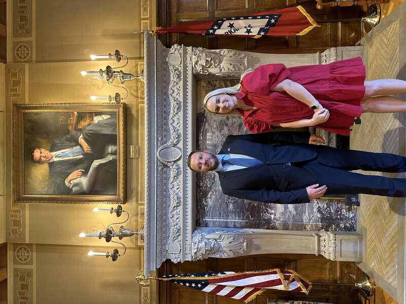 Margus Tsahkna of Estonia visits the United States in October 2023