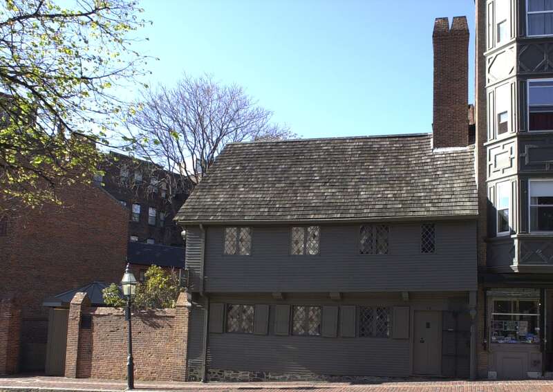 Paul Revere House, North End, Boston, MA