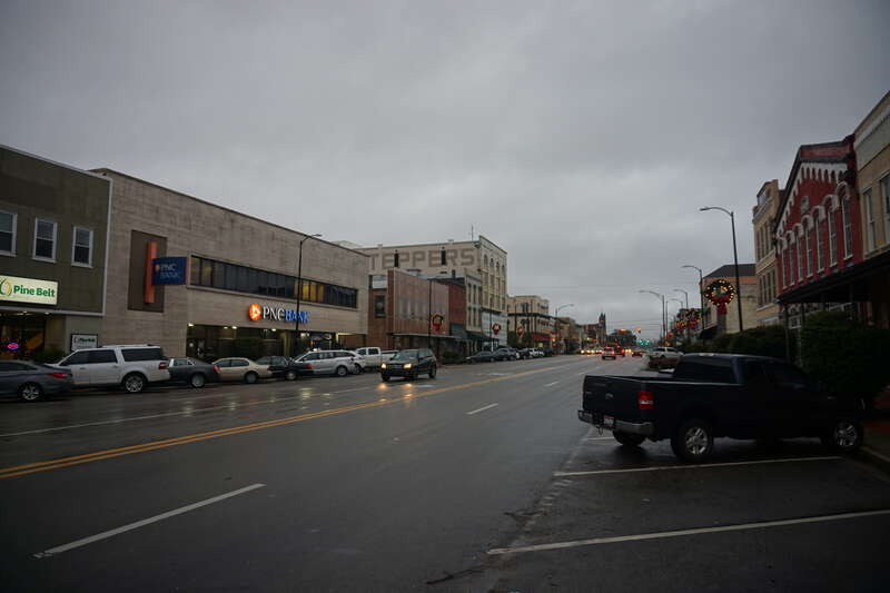 Broad Street in Selma, Alabama (United States).