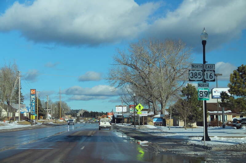 US385 SD89 North US16 East Signs - Custer.jpg
More photographs at https://www.flickr.com/photos/formulanone/