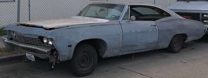 65' Chevy Impala hardtop 2-door coupe