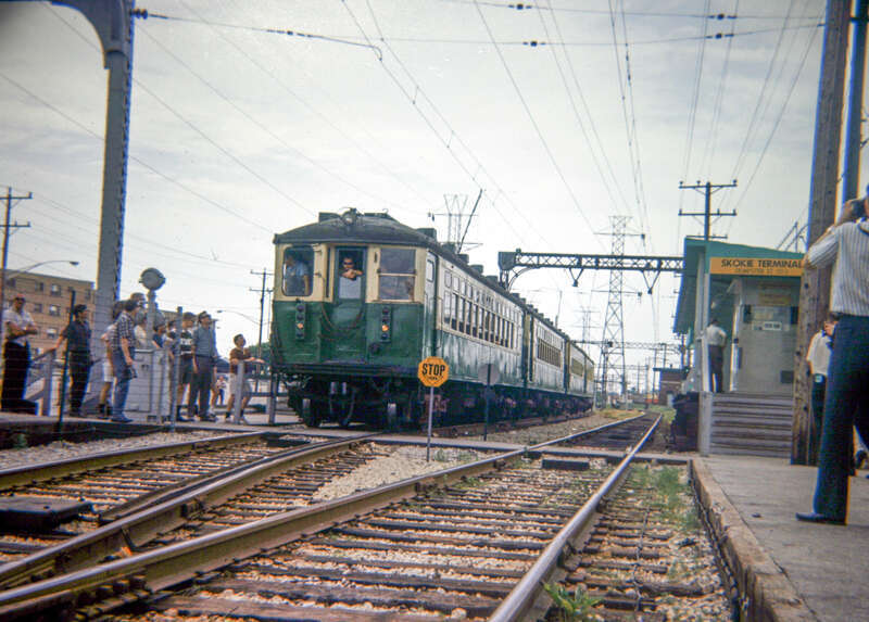 19660626 04 CTA Skokie L @ Dempster St.