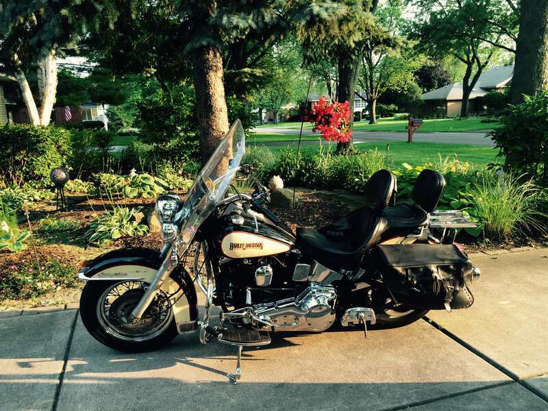 Harley Heritage Softail 1989 with V2 Evolution engine