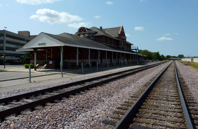 Mankato Union Depot, Mankato, Minnesota, USA.