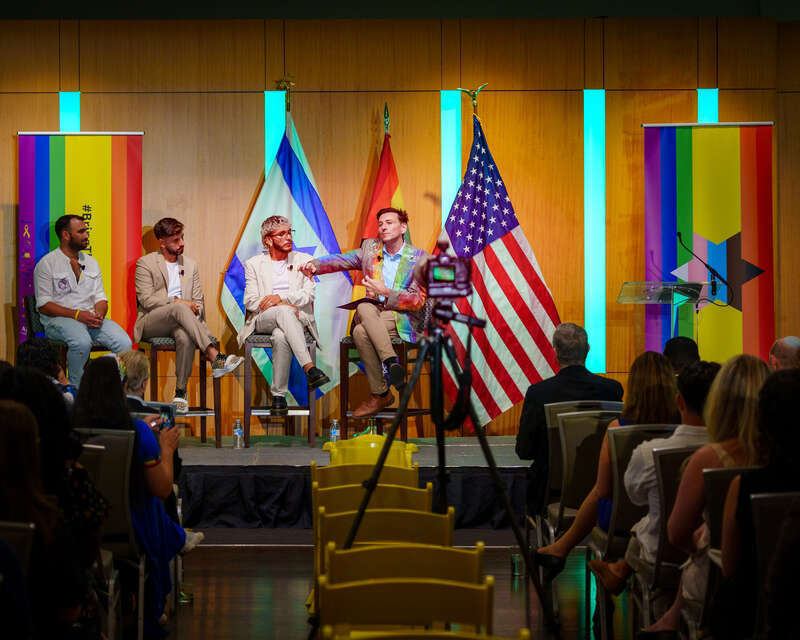 We Belong: Pride and Solidary Event hosted by the Embassy of Israel, Washington, DC USA, Featuring Daniel-Ryan Spaulding, Judy Gold, Rep Ritchie Torres, Ambassador to Israel H.E. Michael Herzog