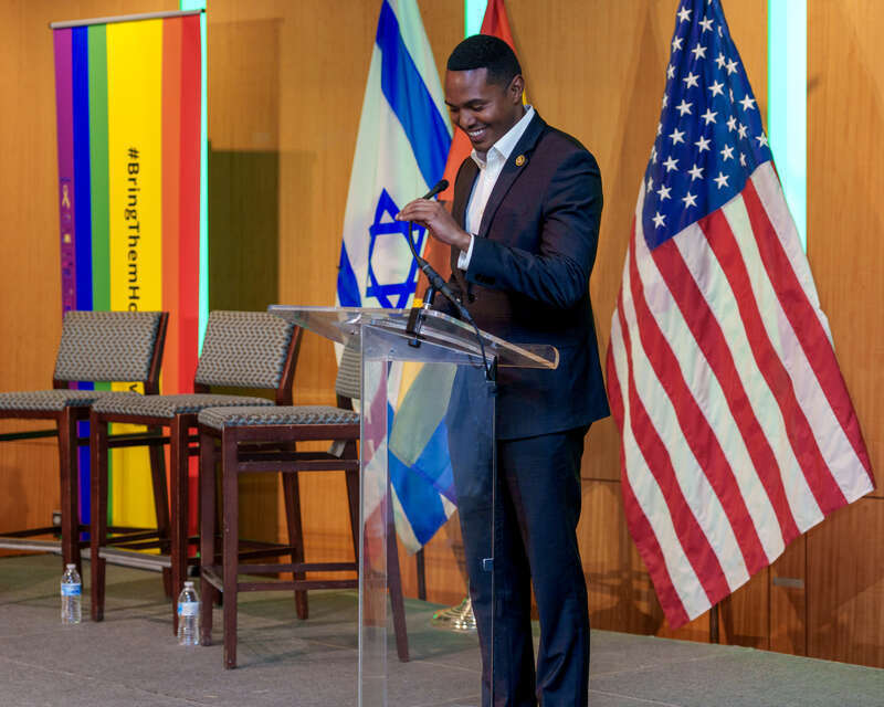 We Belong: Pride and Solidary Event hosted by the Embassy of Israel, Washington, DC USA, Featuring Daniel-Ryan Spaulding, Judy Gold, Rep Ritchie Torres, Ambassador to Israel H.E. Michael Herzog