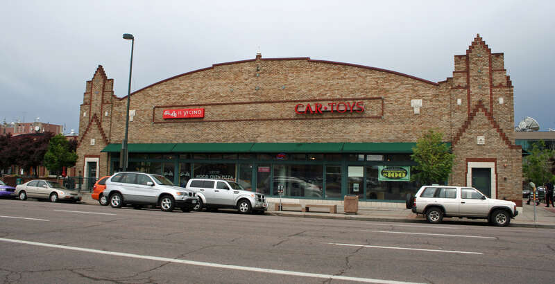 The Leeman Auto Company Building, located at 550 Broadway in Denver, Colorado