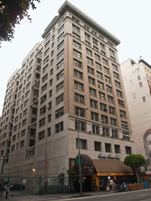 Barclay's Bank Building, 639-41 S. Spring St., Los Angeles, California. Los Angeles Historic-Cultural Monument #671.