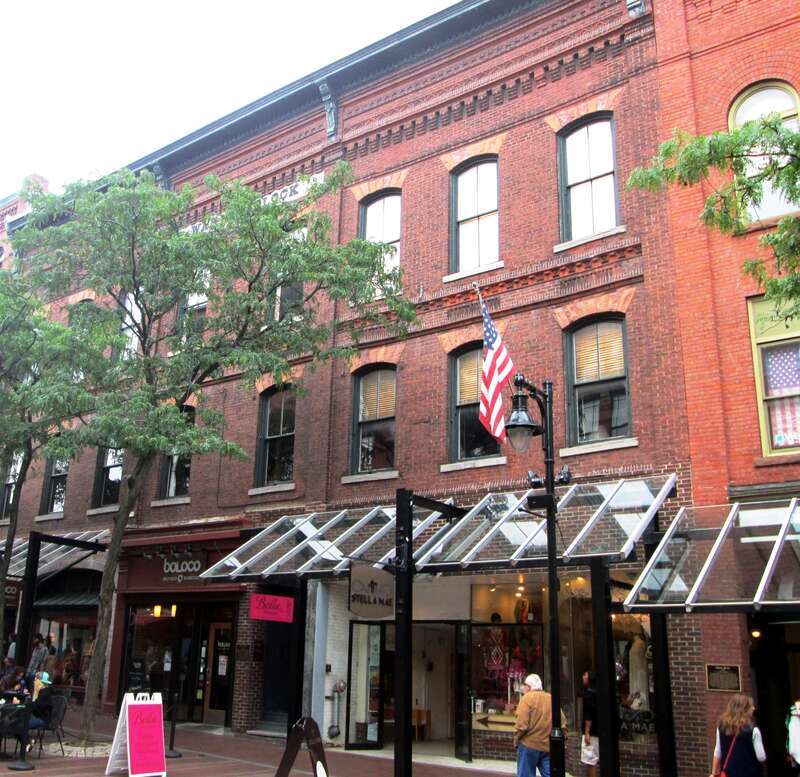 90-98 Church Street, known as the Warner Block, between Bank and College Streets in the Church Street Marketplace of downtown Burlington, Vermont was built in 1886, and was designed by W. H. Townsend in the Queen Anne style. It is a contributing