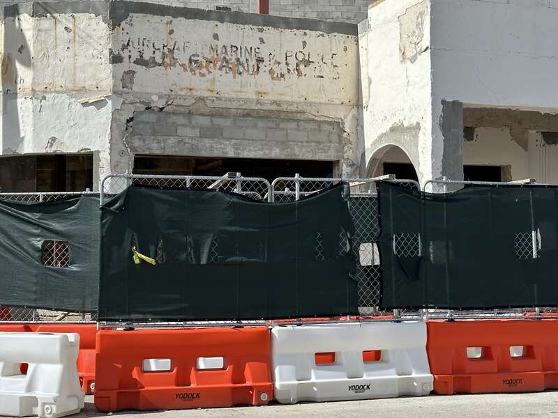 Aircraft Marine Police Ghost Sign