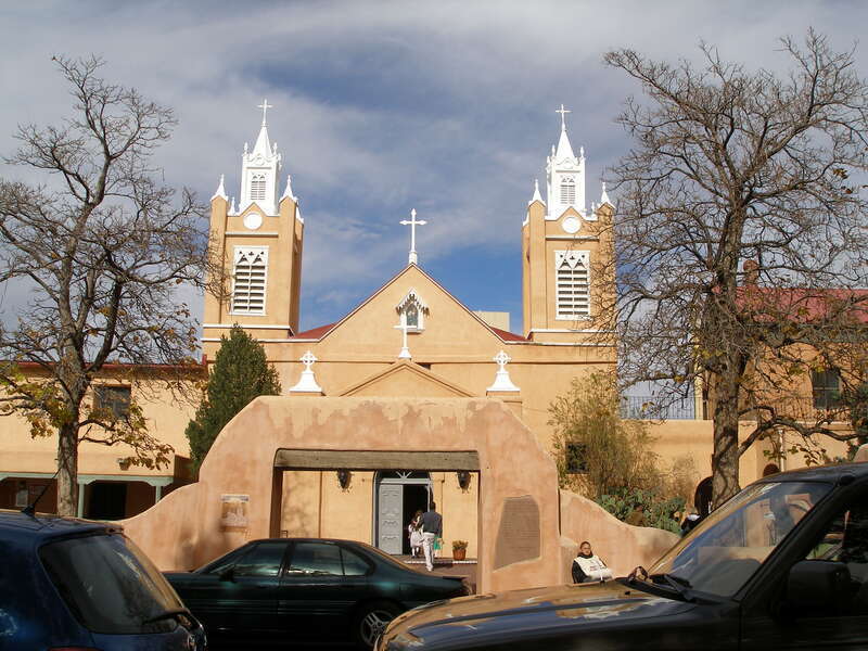 Church in Albuquerque Old Town