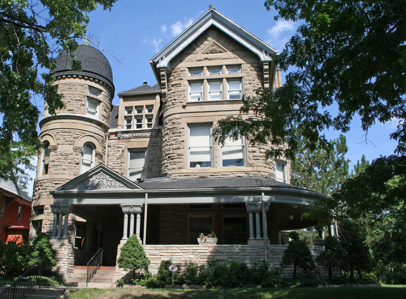 The Bailey House, located at 1600 Ogden Street in Denver, Colorado.