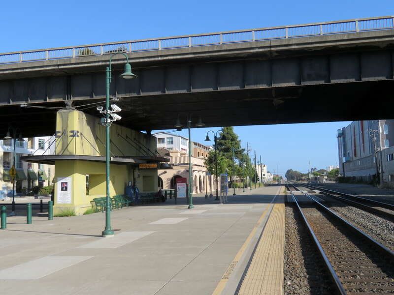 Berkeley station in June 2018