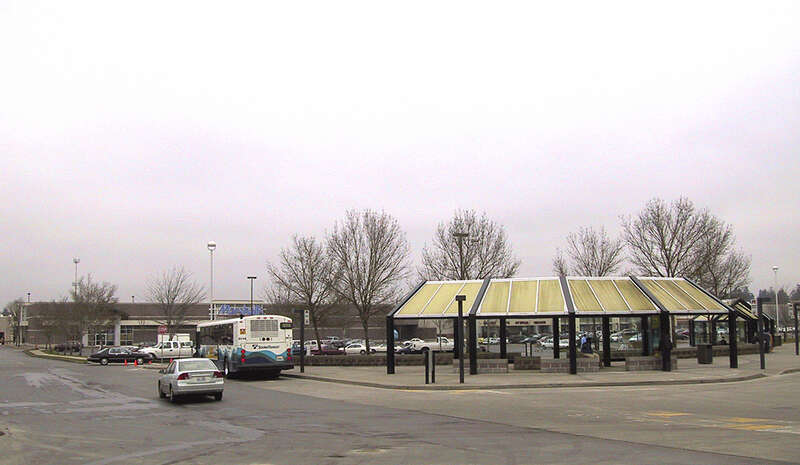 Bus at Pierce county Transit Facility across a large parking lot from the Lakewood Towne Centre.
This work is licensed under a
Creative Commons Attribution 3.0 United States License.

Please Attribute to:  Brett VA