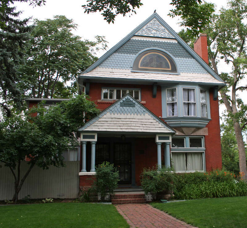 The Caroline Bancroft House, located at 1079 Downing Street in Denver, Colorado