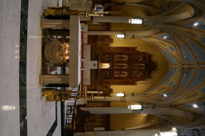Interior of the Cathedral of St. John the Evangelist - Cleveland, OH
