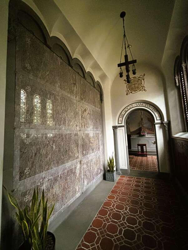 Graves of three of the Archbishops of Washington in the Cathedral of St. Matthew the Apostle in Washington, D.C.