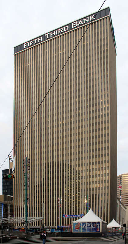Cincinnati, Ohio: The Fifth Third Bank Skyscraper
