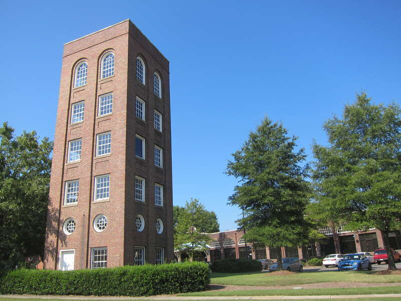 City Garage Yard and Fire Drill Tower
