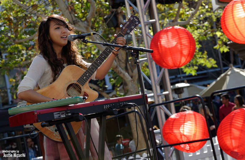 Clara C performing live at the Americana at Brand in Glendale California on February 1st, 2014. Part of the Lunar New Year Celebration (Year of the Horse). Jason Chen also performed.