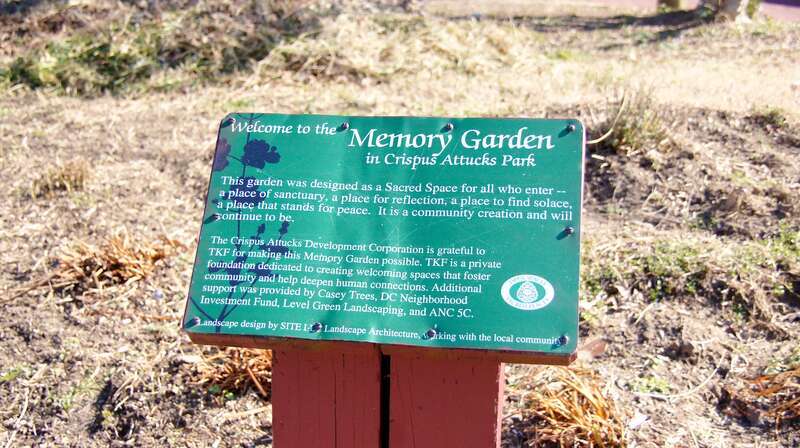 &quot;Crispus Attucks Park is NOT a DC Public Park. It is maintained and supported entirely through private donations and volunteer labor. The park is owned by the nonprofit Crispus Attucks Development Corporation (CADC) on behalf of the surrounding