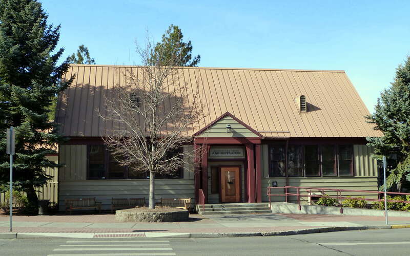 The historic administration building of the Deschutes County Library (built 1938), located at 507 Northwest Wall Street in Bend, Oregon, United States, is listed on the US National Register of Historic Places.





This is an image of a place or