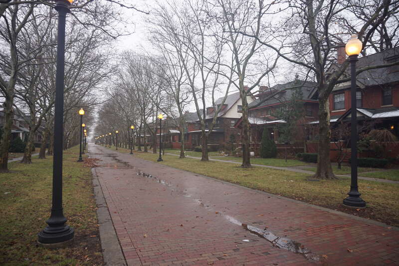 Pallister Street in Detroit, Michigan (United States).