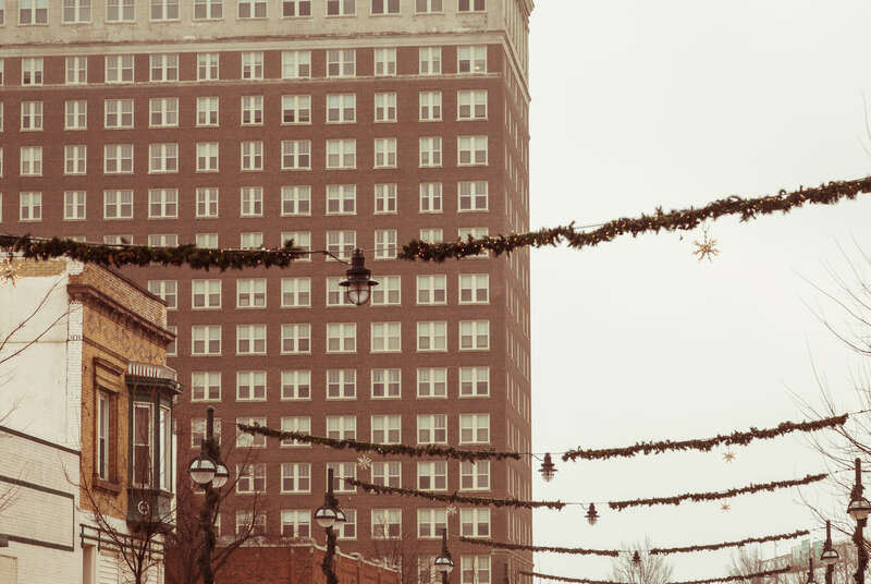 Moline, Illinois in winter.

25 January 2016.
