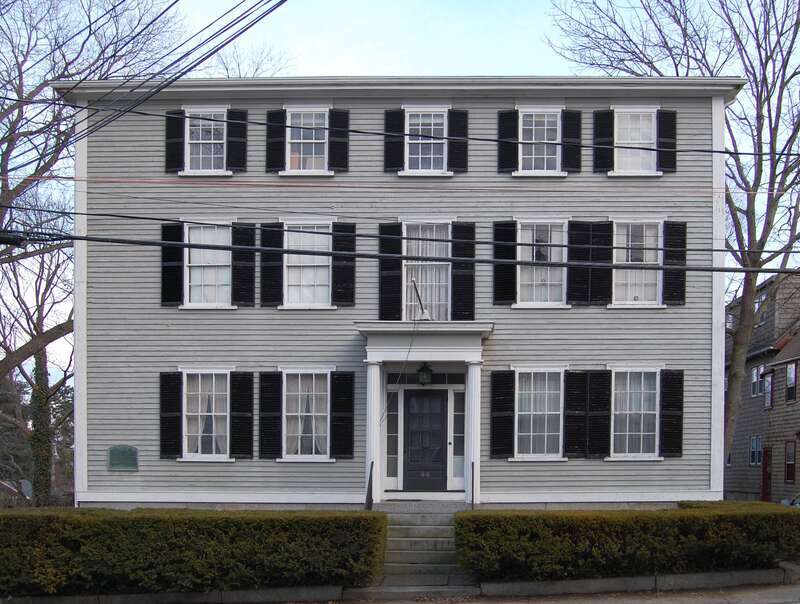 Elbridge Gerry House in Marblehead, Massachusetts, est. 1730.