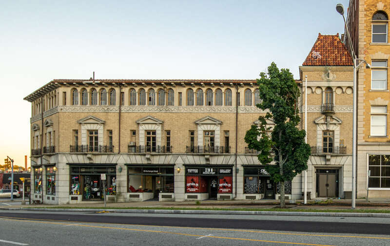 27-37 Exchange Street, Elks Lodge, Pawtucket, Rhode Island