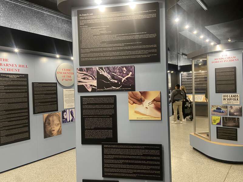 Exhibit at the International UFO Museum
Roswell, New Mexico, USA