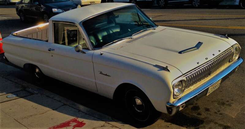 Ford Ranchero Pickup. Similar to Chevy's El Camino