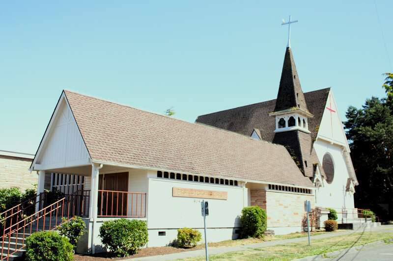 First Baptist Church in Olympia, Washington.