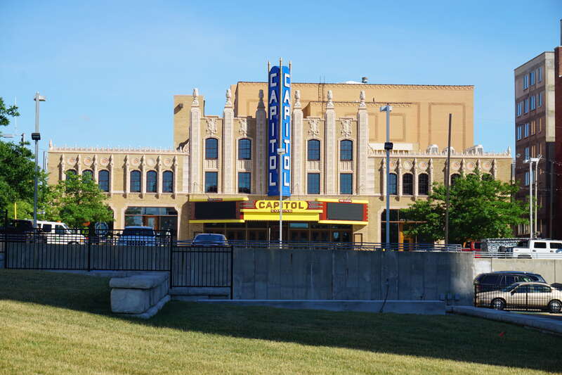 The Capitol Theatre in Flint, Michigan (United States).